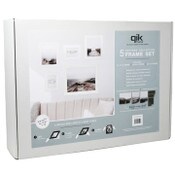 Wholesale - 5pc WHITEWASH FRAME SET C/P 1, UPC: 044021645598
